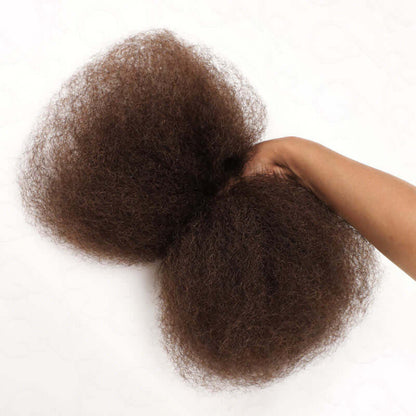 Wholesale|Buy 15 Packs Mix #1B/99J Afro kinky Bulk Human Hair Send 10 Free Packs