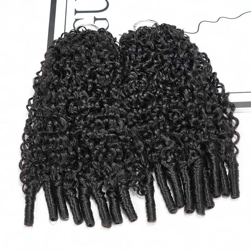 curly crochet hair extensions lightweight protective hairstyle