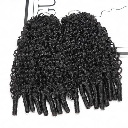 curly crochet hair extensions lightweight protective hairstyle
