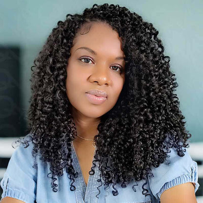 qvr burmese curly crochet braids offer voluminous look. tangle free and long lasting