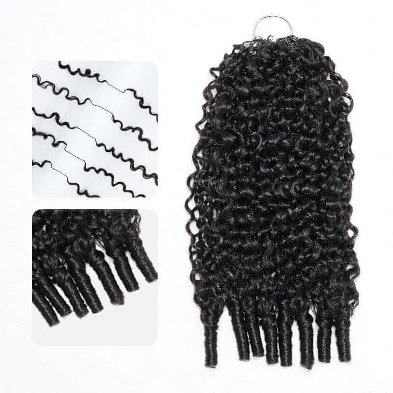 burmese curly crochet hair extensions for black women
